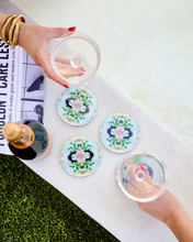 Load image into Gallery viewer, Acrylic Coaster: Nantucket Bloom Coaster | Laura Park Designs x Tart
