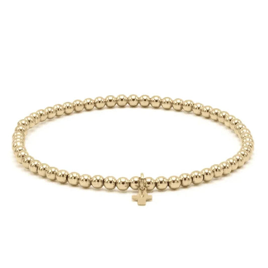 Erin Gray Waterproof Bracelet with Luxe Cross