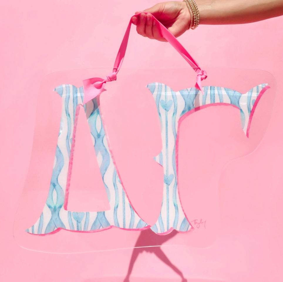Sorority Acrylic Door Hanger