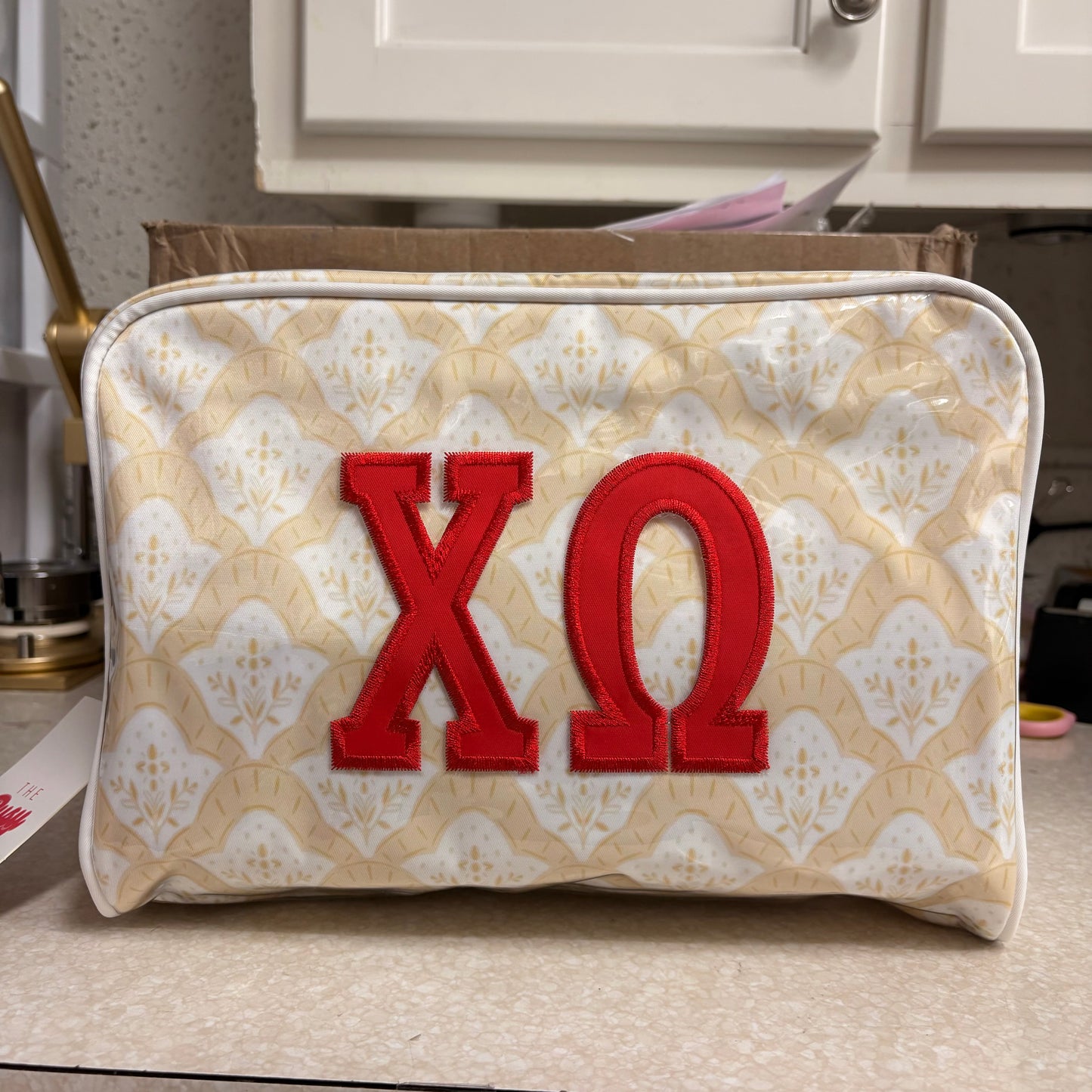 Sorority Coated XL Toiletry Bag