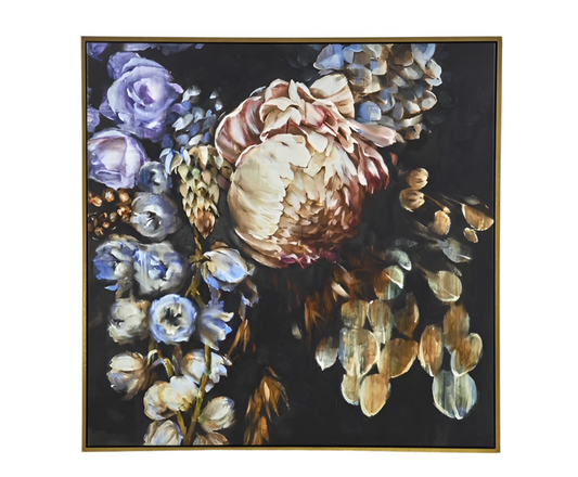 Peony Floral Canvas Painting