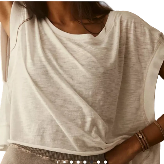 Wrapped Cut-Out Top