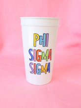 Load image into Gallery viewer, Bring On the Fun Sorority Stadium Cup
