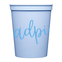 Load image into Gallery viewer, Sorority Stadium Cups
