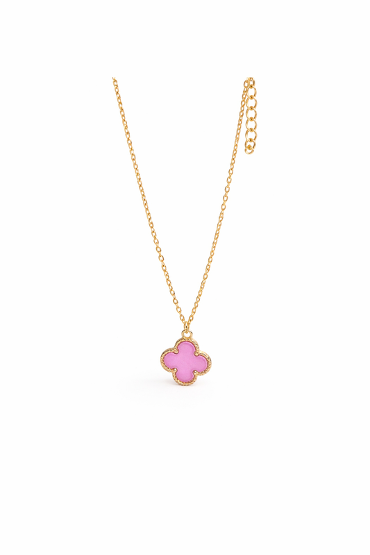 Petite Clover Charm Necklace