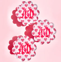 Load image into Gallery viewer, Sorority Scalloped Acrylic Coasters
