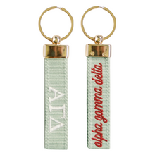 Load image into Gallery viewer, Sorority Embroidered Keychain

