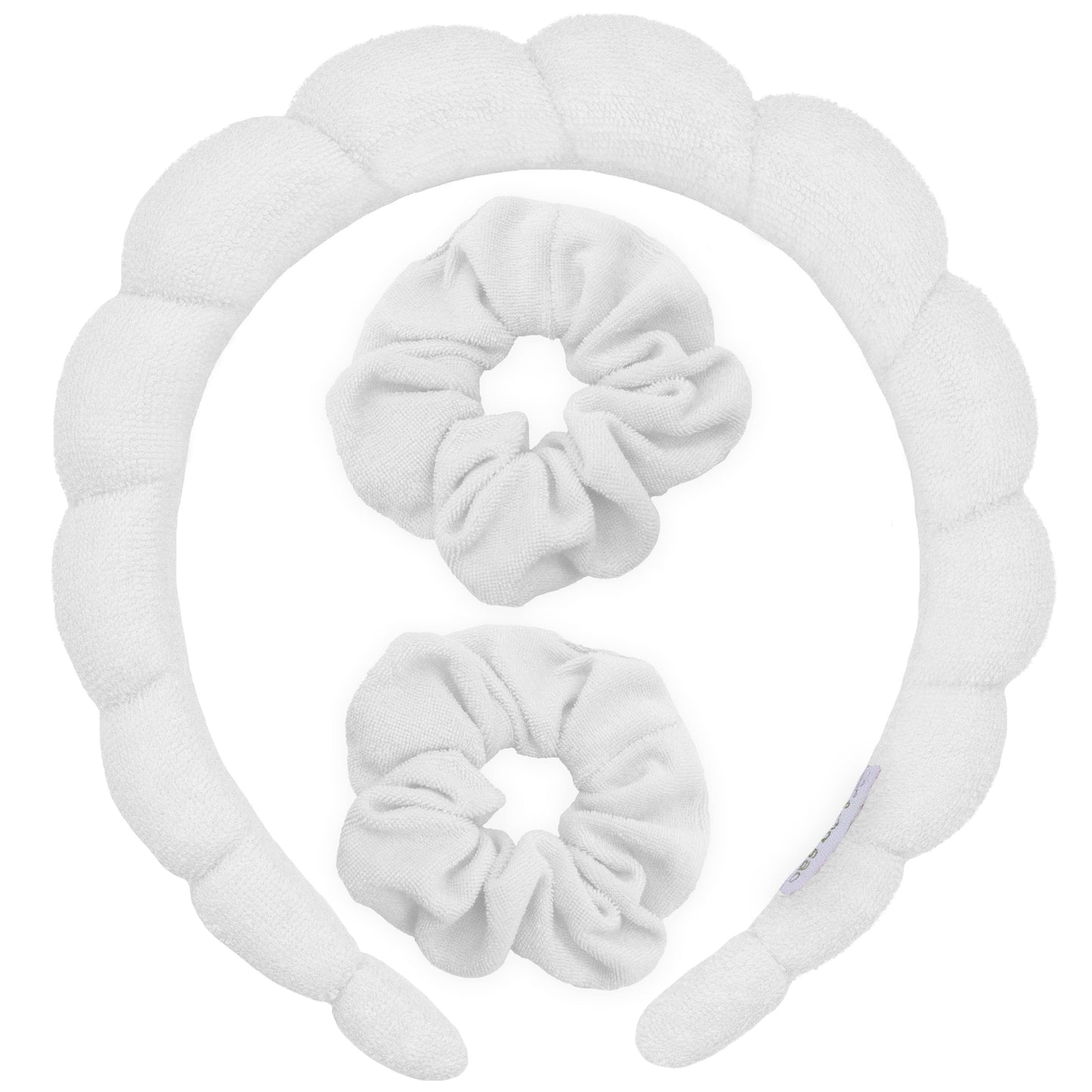 Spa Headband with Scrunchies