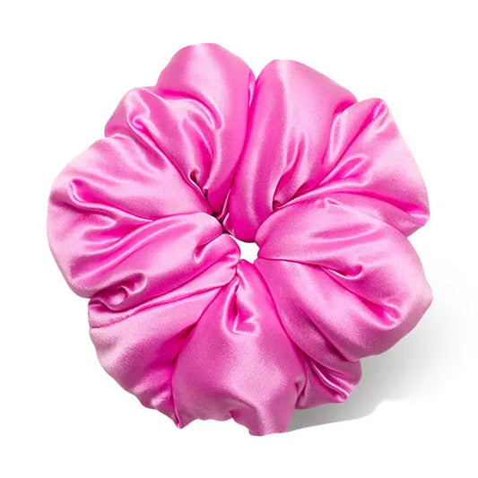 DROWSY Hotel Paradiso Hot Pink Padded Scrunchie