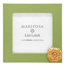 Load image into Gallery viewer, Mariposa Flower Meadow Green 4x4 Frame
