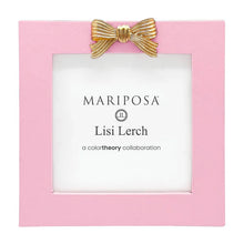 Load image into Gallery viewer, Mariposa Bow Pink 4x4 Frame
