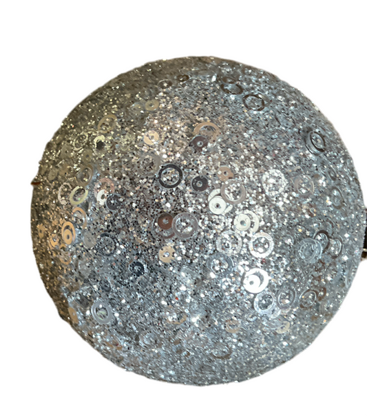 Small Glitter Ball Ornament