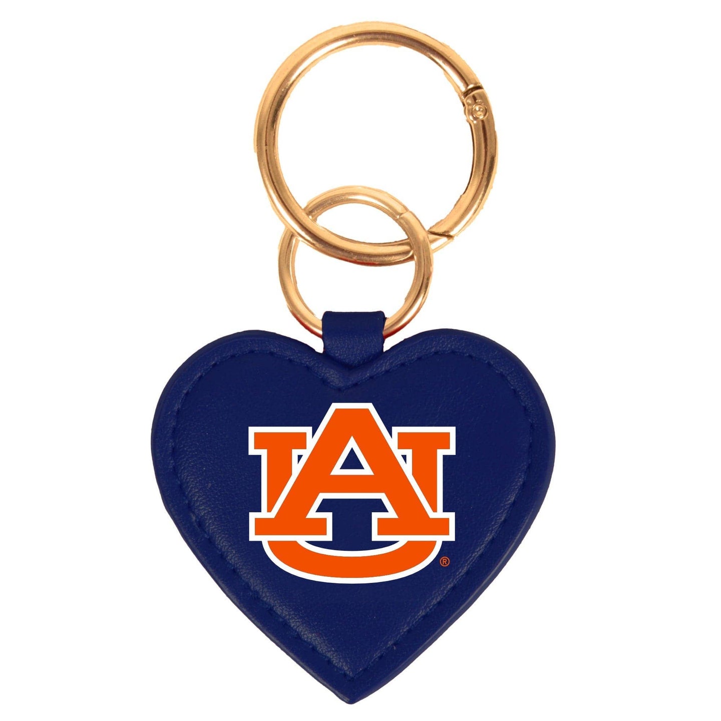 Auburn Tigers Heart Purse Charm/ Key Ring