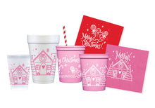 Load image into Gallery viewer, Gingerbread Christmas Cups in Pink
