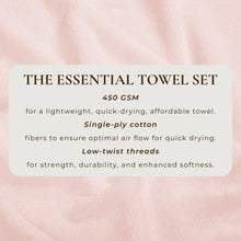 Load image into Gallery viewer, Cotton Terry Bath Towel Set - Cooper Collection
