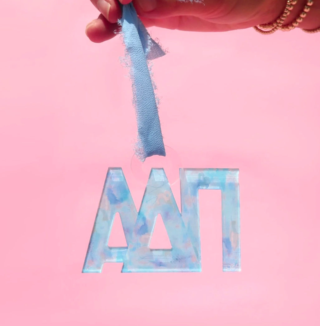 Sorority Acrylic Letter Ornament