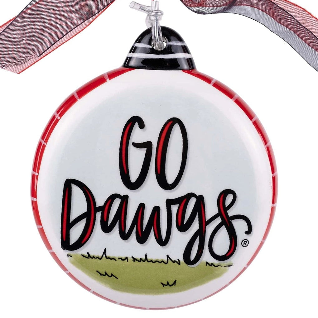 Georgia Uga Mascot Puff Ornament