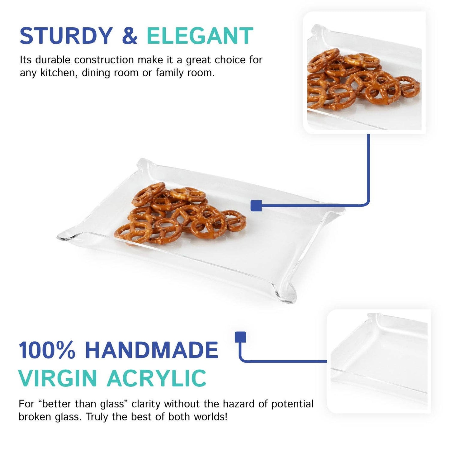Elegant Tray: Large