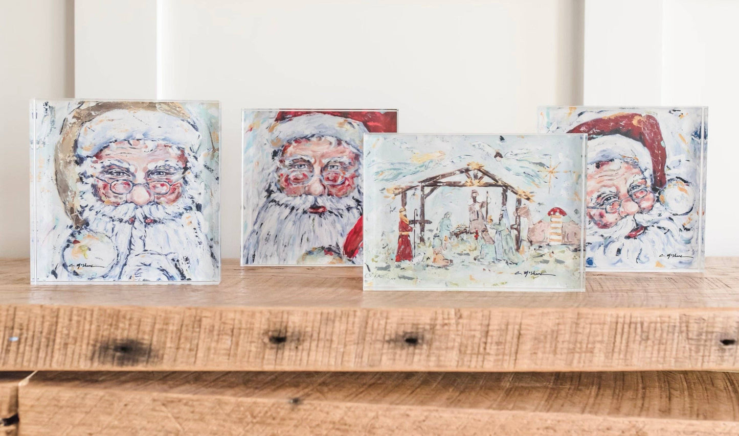 Acrylic Nativity Block