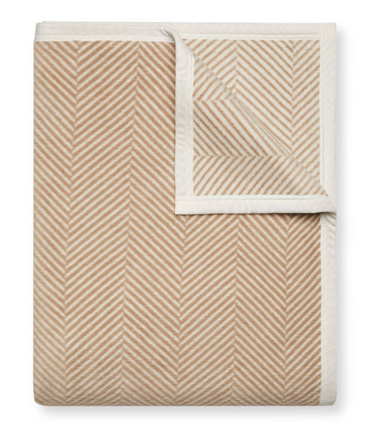 Blanket: Harborview Herringbone Tan