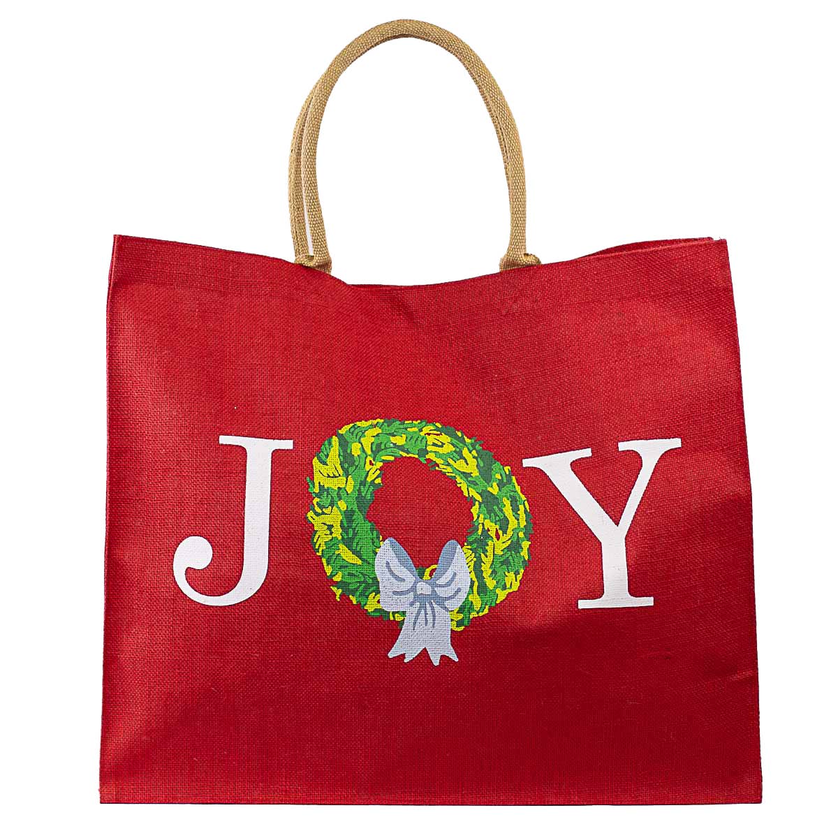 Joy Wreath Carryall Tote