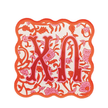 Load image into Gallery viewer, Sorority Scalloped Acrylic Coasters
