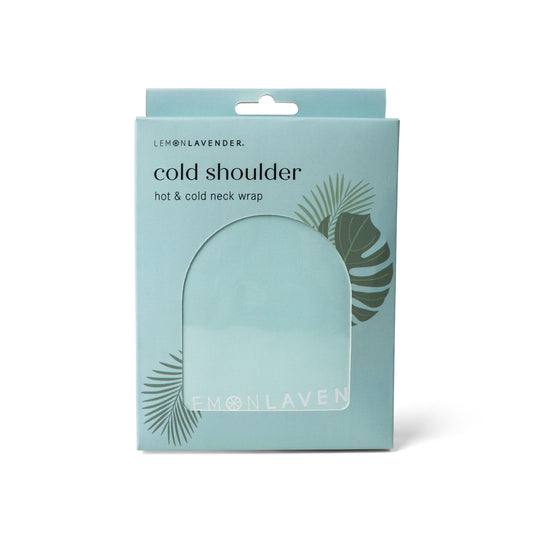 Lemon Lavender Cold Shoulder Neck Wrap