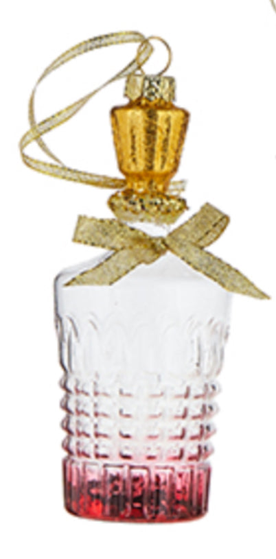Glitter Decanter Ornament