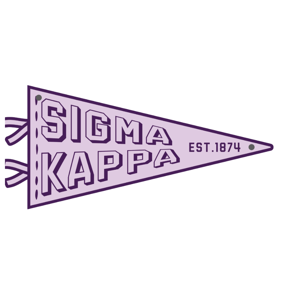 Sorority Acrylic Pennant