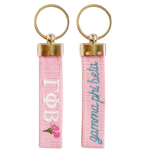 Load image into Gallery viewer, Sorority Embroidered Keychain
