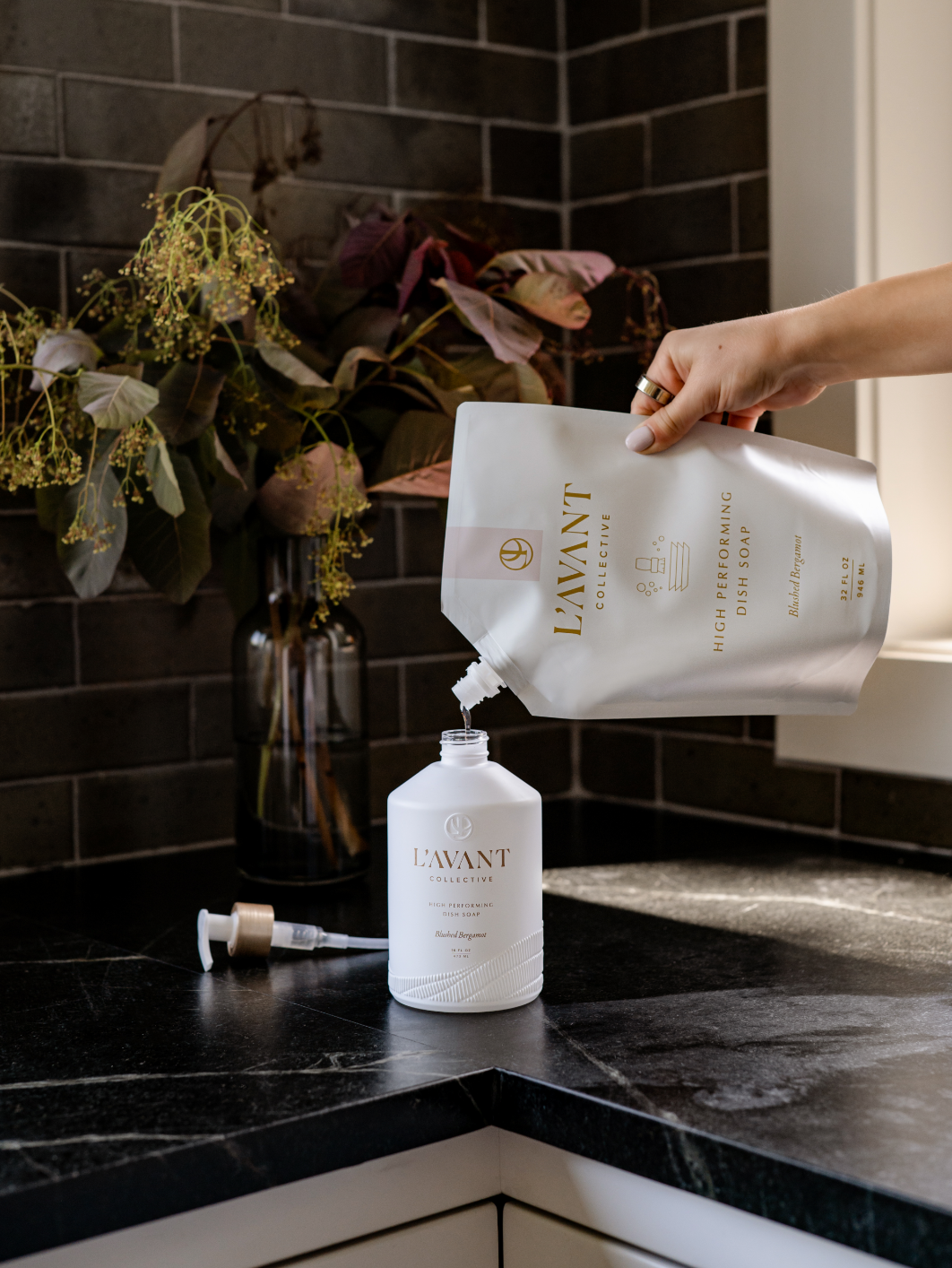 L'AVANT Refill Blushed Bergamot Dish Soap