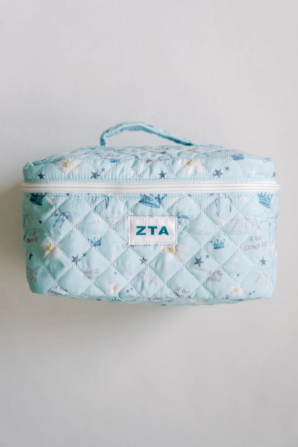 Sorority Quilted Toiletry Bag