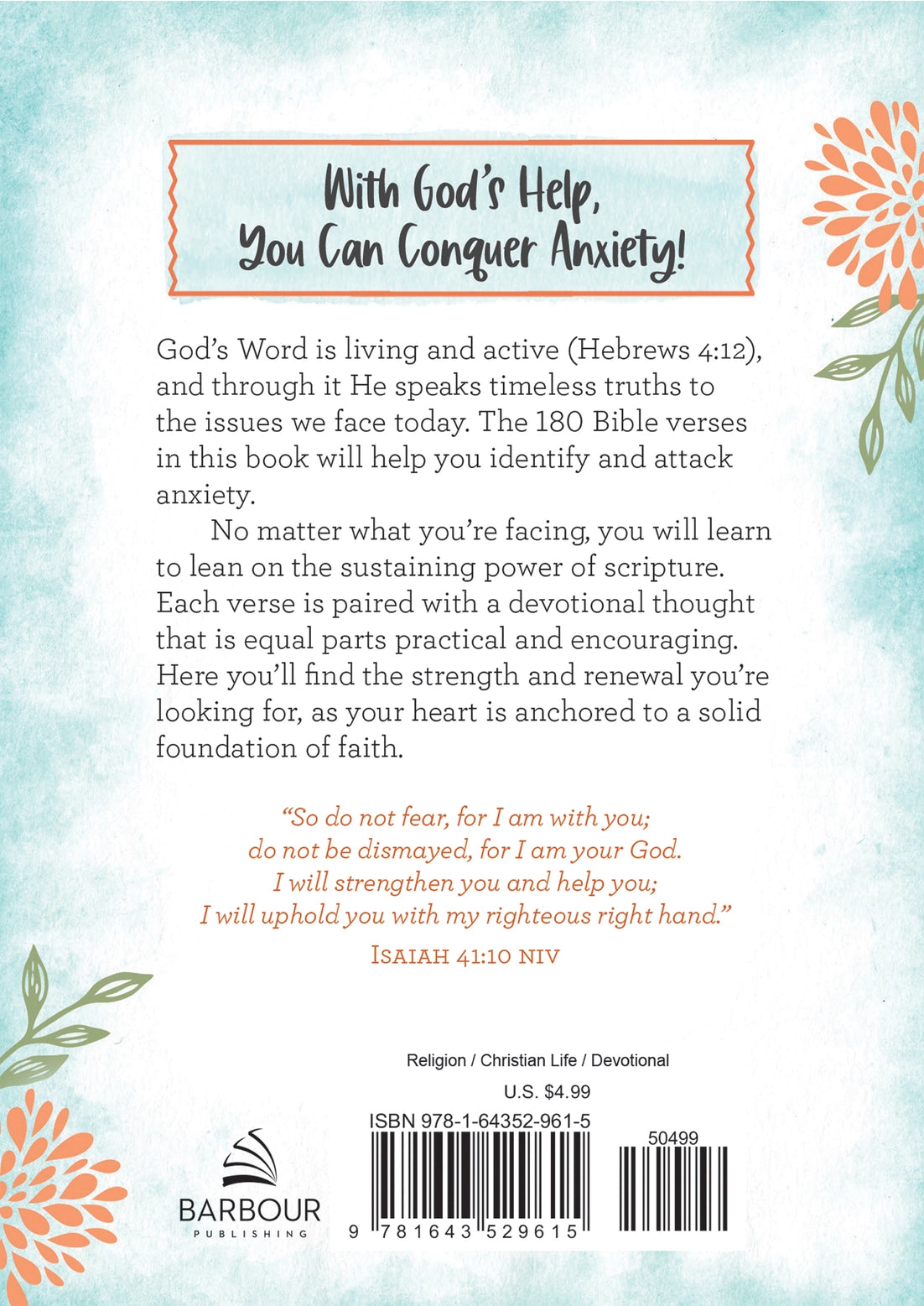 180 Bible Verses For Conquering Anxiety