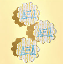 Load image into Gallery viewer, Sorority Scalloped Acrylic Coasters
