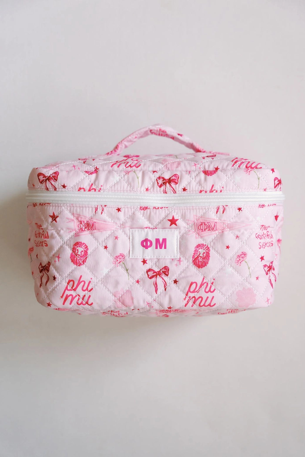 Sorority Quilted Toiletry Bag