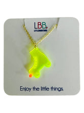 Load image into Gallery viewer, Acrylic Rollerskate Mini Necklace
