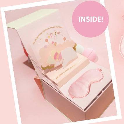 Musee Visions of Sugarplums Bath Balm & Eye Mask Set