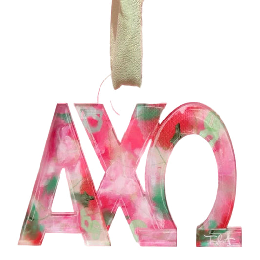 Sorority Acrylic Letter Ornament