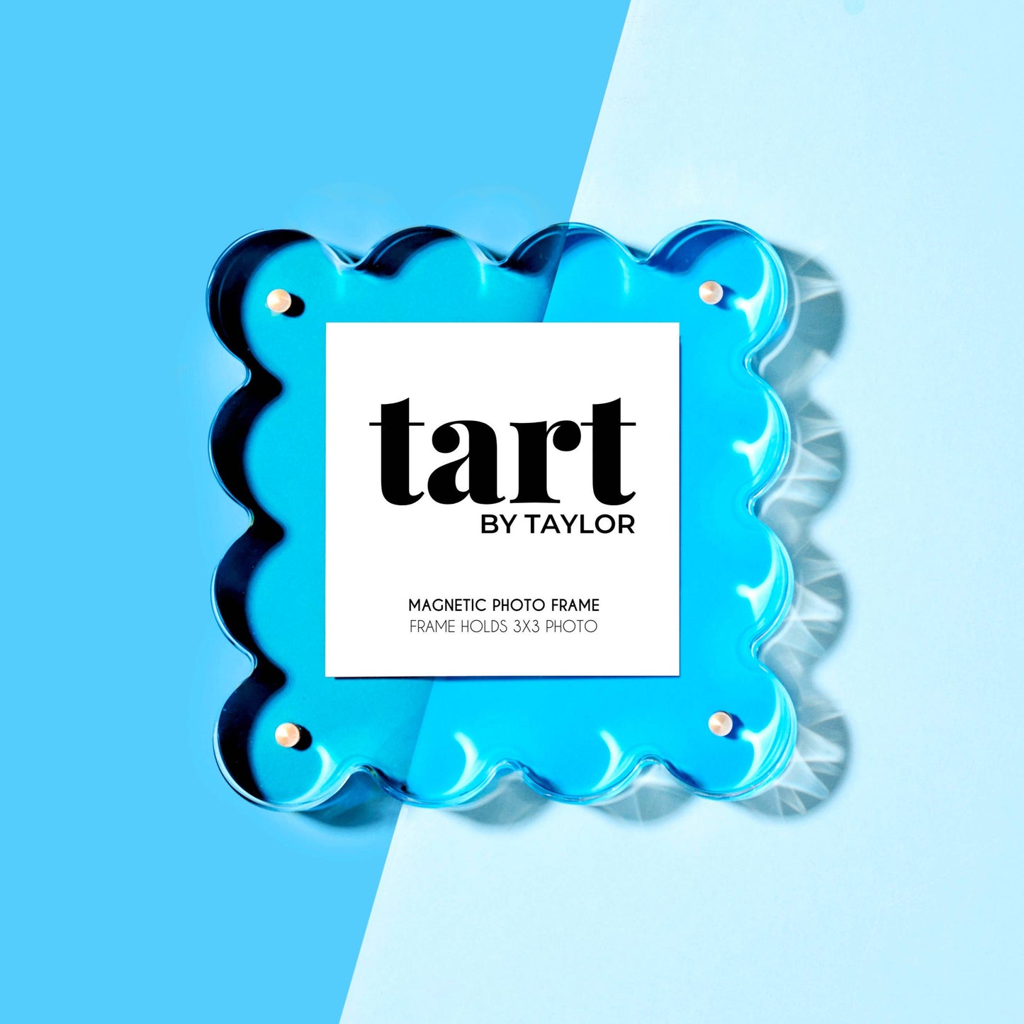 Tart By Taylor Neon Blue Mini Frame
