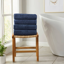Load image into Gallery viewer, 6 Pack Cotton Hand Towels - Kasper Collection
