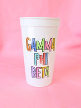 Load image into Gallery viewer, Bring On the Fun Sorority Stadium Cup
