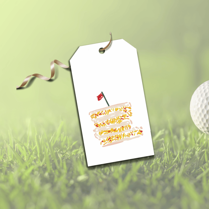 Gift Tag Set Pimento Cheese Sandwich