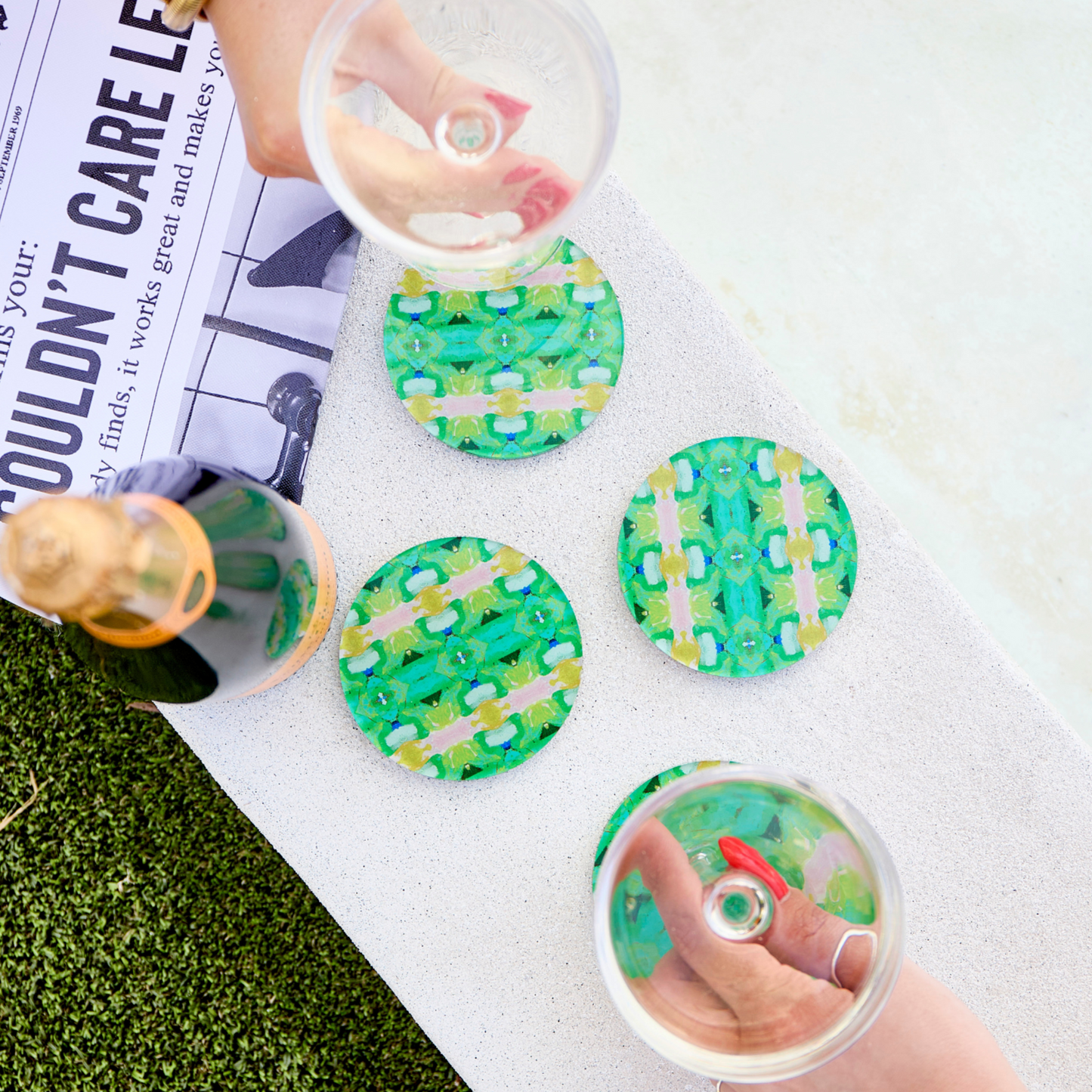 Acrylic Coaster: Boca Bay | Laura Park Designs x Tart By Taylor