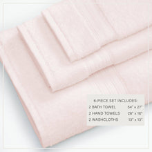 Load image into Gallery viewer, Cotton Terry Bath Towel Set - Cooper Collection
