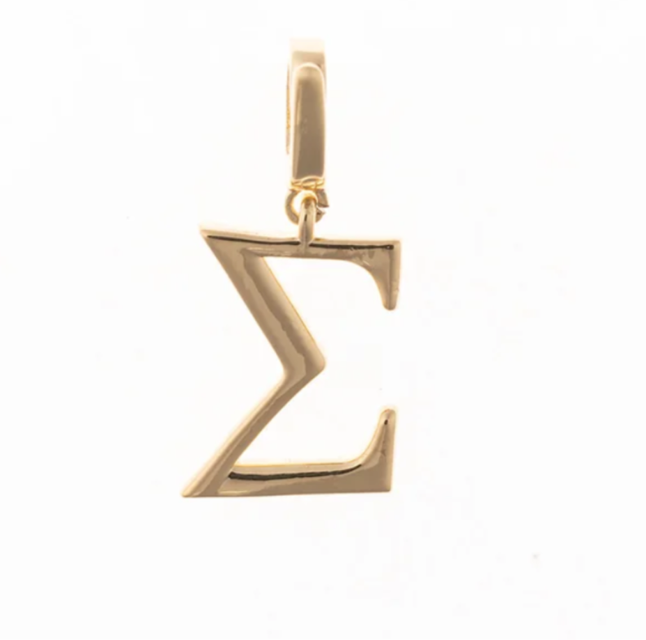 Greek Letter Charm