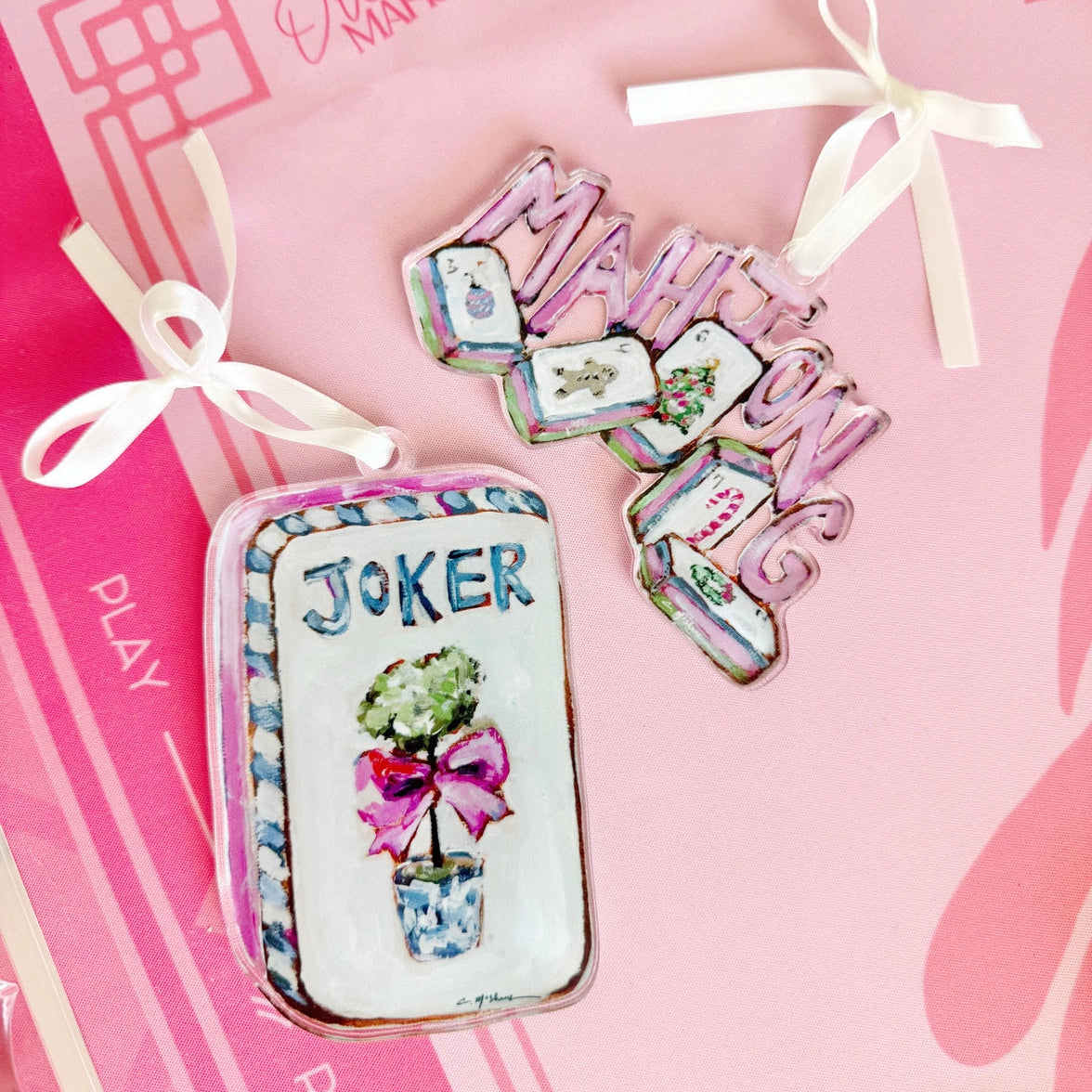 Mahjong Joker Ornament