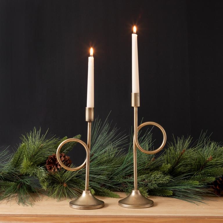 Trumpet Candle Holder