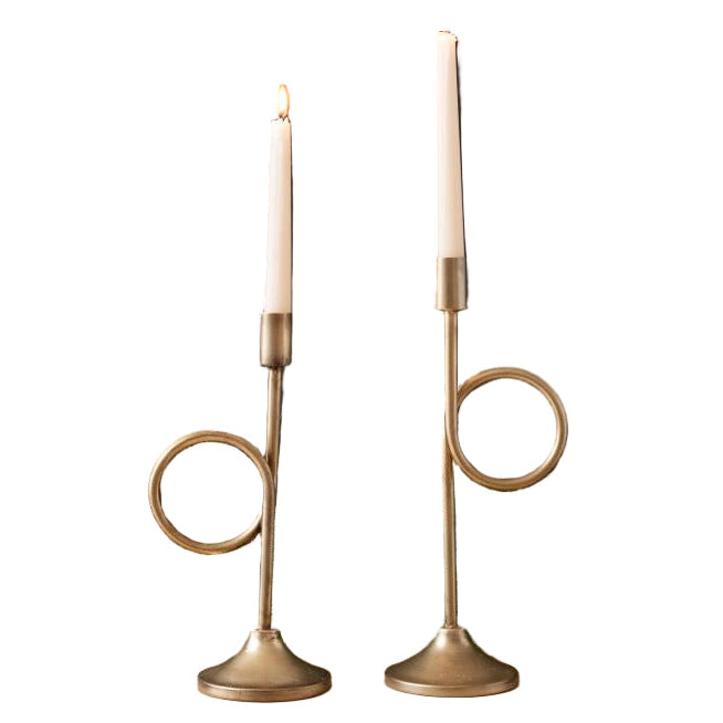 Trumpet Candle Holder