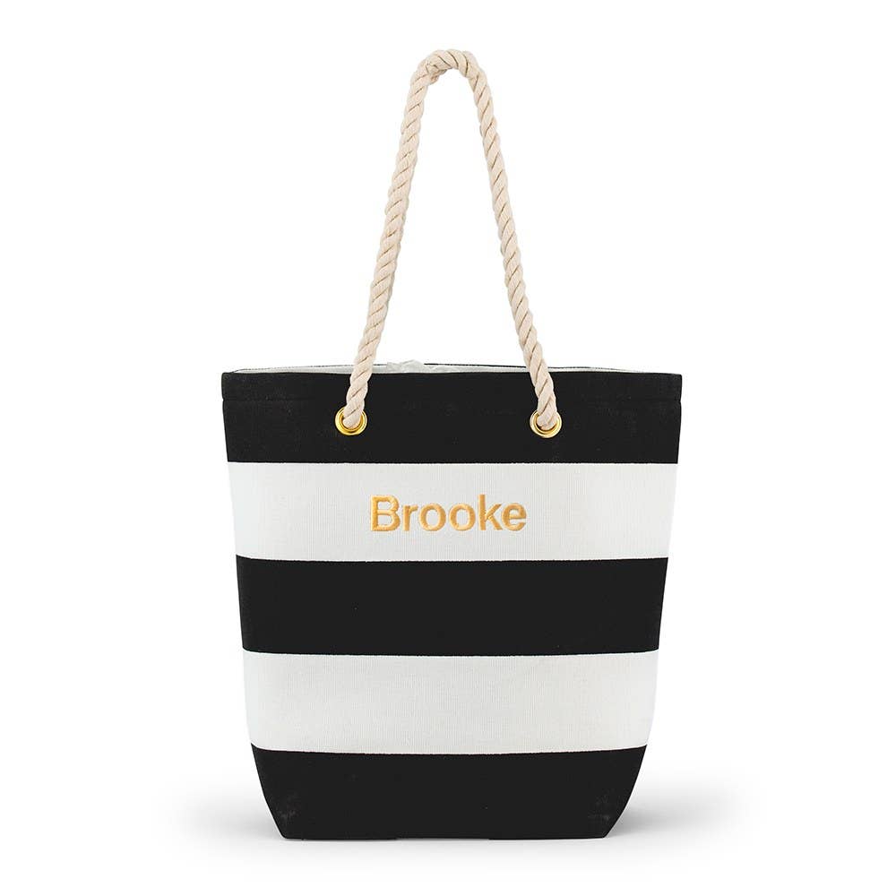Striped Tote Bag