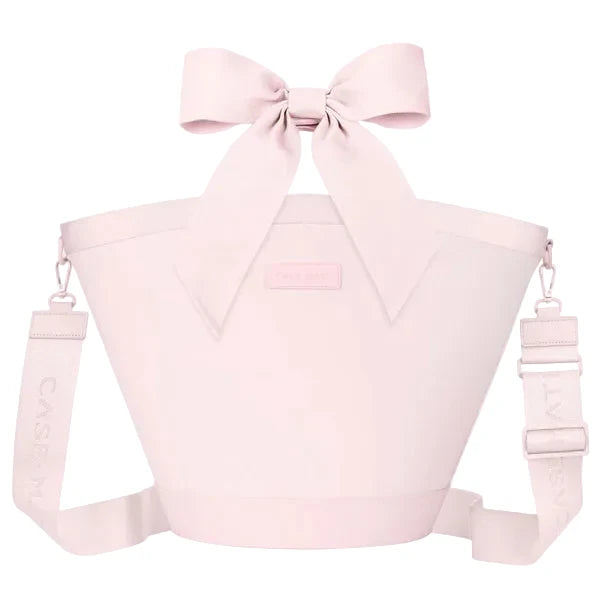 Case-Mate Large Pink Bow Jelly Cooler Tote